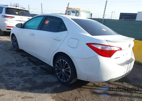 2014 Toyota Corolla S Plus from USA, damaged, VIN 2T1BURHE2EC179043